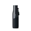 image:imageLARQ Bottle Movement Filtered  Lightweight NonInsulated Stainless Steel Water Bottle BPA Free with Nano Zero technology and longlasting filters WhitePebble 24ozBlackOnyx