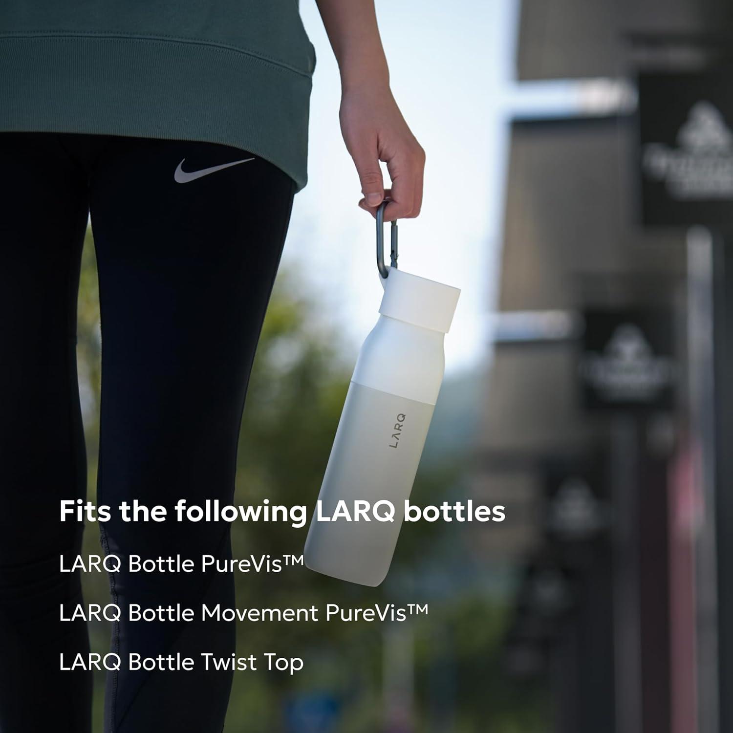 image:imageLARQ Active Loop Bump Protector for Your Cap with Easy Carry Carabiner BlackBlack