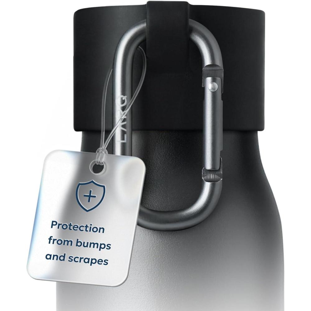 image:imageLARQ Active Loop Bump Protector for Your Cap with Easy Carry Carabiner BlackBlack