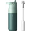 image:imageLARQ Holiday Swig Set Bottle Swig Top 23oz Eucalyptus Green Filter Straw