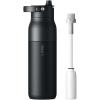 image:imageLARQ Holiday Swig Set Bottle Swig Top 23oz Obsidian Black Filter Straw