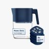 image:imageLARQ Hydrated Set  Water Filter Pitcher Monaco Blue  4 Advanced Filters