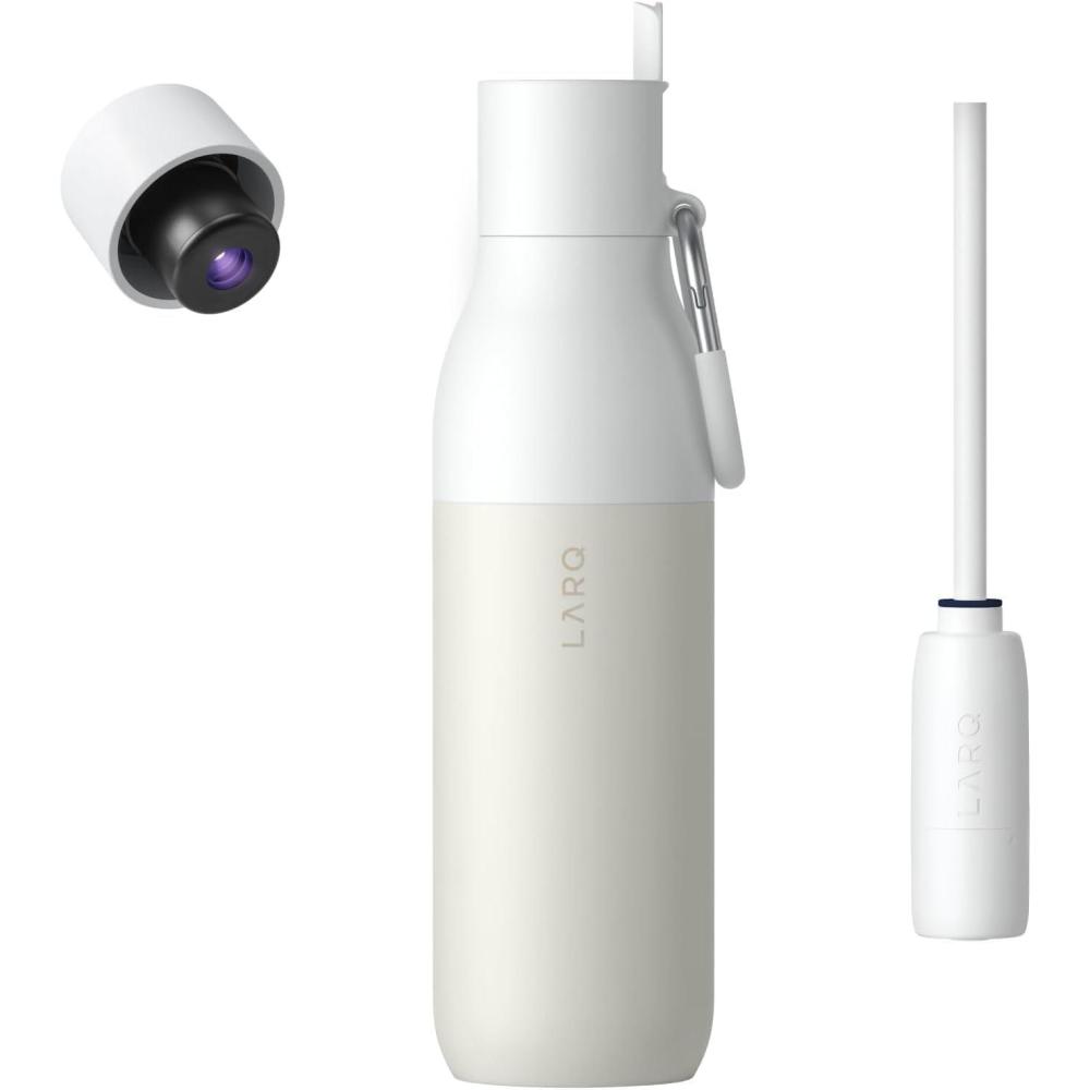 image:imageLARQ Bottle Flip Top 25oz GW PureVis Cap Filter Straw Bundle