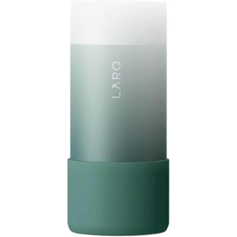 image:imageLARQ Silicone Boot Obsidian Black 680mL23ozEucalyptus Green