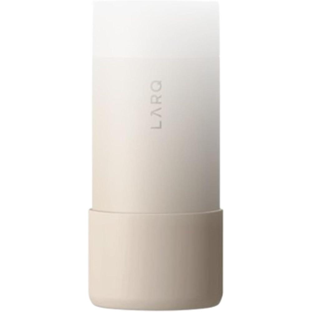 image:imageLARQ Silicone Boot Obsidian Black 680mL23ozMojave Dune